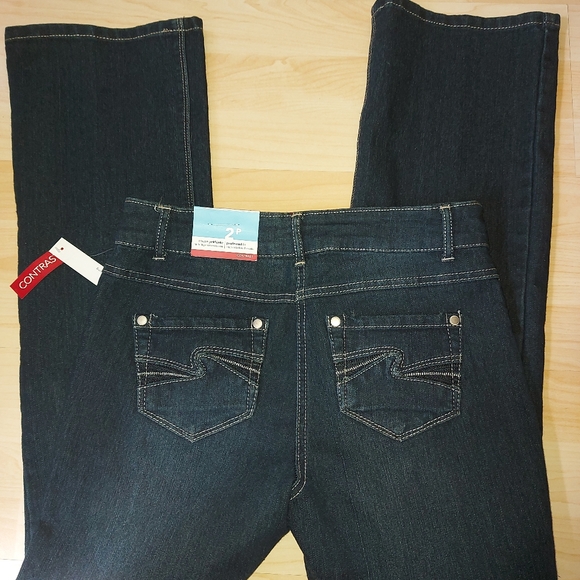 NWT Contrast Bootcut Jeans - Picture 4 of 7